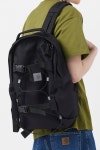 THEBOUNCE 칼하트WIP 리플렉티브 킥플립 백팩 REFLECTIVE KICKFLIP BACKPACK (Black) - THEBOUNCE (더바운스)
