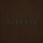 더바운스 (THEBOUNCE) 헤레시 HERESSY ZIP-UP HOODIE BROWN - 더바운스 (THEBOUNCE)