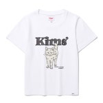 더바운스 (THEBOUNCE) 킴스 프레시 코튼 마켓 Stray Cat Tee White - 더바운스 (THEBOUNCE)