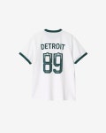 더바운스 (THEBOUNCE) 칼하트WIP S/S 89 RINGER T-SHIRT (White/Rainforest Heavy Enzyme Wash) - 더바운스 (THEBOUNCE)