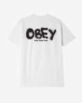 THEBOUNCE 오베이 비주얼 디자인 스튜디오 반팔티 OBEY VISUAL DESIGN STUDIO (White) - THEBOUNCE (더바운스)
