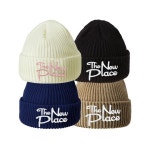 THEBOUNCE 티엔피 TT4AACU376_TNP EMBROIDERY BEANIE - THEBOUNCE (더바운스)