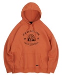 THEBOUNCE 필루미네이트 OVERFIT DEPARTING LOGO HOODIE (GREEN)