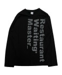 THEBOUNCE 더콜디스트모먼트 TCM RESTAURANT LONG SLEEVE (White) - THEBOUNCE (더바운스)