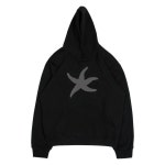 더바운스 (THEBOUNCE) 더콜디스트모먼트 TCM VINTAGE STARFISH HOODIE (Oatmeal) - 더바운스 (THEBOUNCE)
