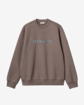 더바운스 (THEBOUNCE) 칼하트WIP 맨투맨 CARHARTT SWEATSHIRT (Barista/Mirror) - 더바운스