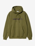 THEBOUNCE 칼하트WIP 후드티 HOODED CARHARTT SWEATSHIRT (Highland/Cassis) - THEBOUNCE (더바운스)