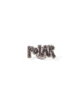 더바운스 (THEBOUNCE) 폴라 스케이트 하트 로고 핀 Heart Logo Pin (Black) - 더바운스 (THEBOUNCE)