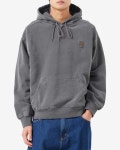 더바운스 (THEBOUNCE) 칼하트WIP 후디드 비스타 스웻셔츠 HOODED VISTA SWEATSHIRT (Graphite Garment Dyed) - 더바운스 (THEBOUNCE)