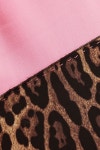 DOLCE & GABBANA Leopard-print paneled crepe midi dress | Sale up to 70% off | THE OUTNET