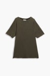 Army green Slub cotton-jersey T-shirt | Sale up to 70% off | THE OUTNET | AMERICAN VINTAGE | THE OUTNET