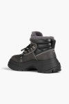 MAISON MARGIELA Leather and nubuck ankle boots | Sale up to 70% off | THE OUTNET
