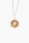 Gold 14-karat gold diamond necklace | ADINA REYTER | THE OUTNET