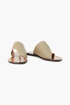 ATP ATELIER Rosa croc-effect leather sandals | Sale up to 70% off | THE OUTNET