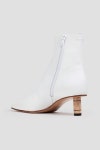 MM6 MAISON MARGIELA Leather ankle boots | THE OUTNET