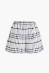 SEE BY CHLOÉ Checked cotton shorts | Sale up to 70% off | THE OUTNET