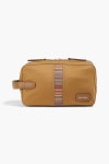 Mustard Striped recycled shell wash bag | PAUL SMITH | THE OUTNET