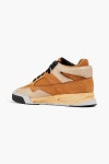 MAISON MARGIELA Mesh, nubuck and lizard-effect leather sneakers | Sale up to 70% off | THE OUTNET