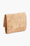 MM6 MAISON MARGIELA Cork-effect woven wallet | Sale up to 70% off | THE OUTNET