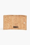 MM6 MAISON MARGIELA Cork-effect woven wallet | Sale up to 70% off | THE OUTNET