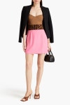 DOLCE & GABBANA Leopard-print crepe mini skirt | Sale up to 70% off | THE OUTNET