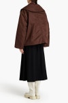 GANNI Bow-detailed shell jacket | Sale up to 70% off | THE OUTNET