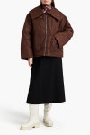 GANNI Bow-detailed shell jacket | Sale up to 70% off | THE OUTNET