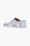 MAISON MARGIELA Tabi split-toe painted leather loafers | THE OUTNET