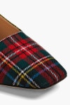 MAISON MARGIELA Prince of Wales checked tweed pumps | THE OUTNET