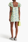 GANNI Brocade mini dress | THE OUTNET