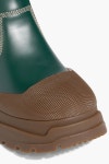 MAISON MARGIELA Rubber and leather Chelsea boots | THE OUTNET