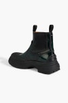 MAISON MARGIELA Burnished-leather Chelsea boots | THE OUTNET