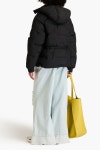 GANNI Quilted shell hooded jacket | THE OUTNET