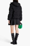 GANNI Quilted shell hooded jacket | THE OUTNET