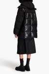 GANNI Coated quilted shell down jacket | THE OUTNET