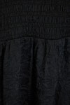 GANNI Shirred crinkled-satin mini dress | THE OUTNET