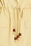 GANNI Bead-embellished crinkled taffeta blazer | THE OUTNET