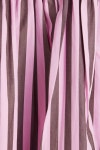 GANNI Gathered striped cotton-poplin midi dress | THE OUTNET