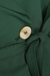 GANNI Double-breasted crepe blazer | THE OUTNET