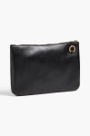 JIL SANDER Two-tone leather cross-body bag | THE OUTNET