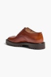 MAISON MARGIELA Tabi split-toe glossed-leather derby shoes | THE OUTNET