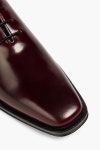 MAISON MARGIELA Glossed-leather Oxford shoes | THE OUTNET