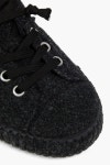 MAISON MARGIELA Wool-blend bouclé sneakers | THE OUTNET