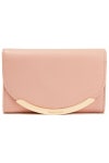 Baby pink Lizzie textured-leather wallet | Sale up to 70% off | THE OUTNET | SEE BY CHLOÉ | THE OUTNET