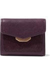 Merlot Field smooth and stingray effect-leather wallet | Sale up to 70% off | THE OUTNET | RAG & BONE | THE OUTNET