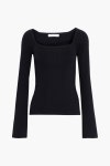 Black Ribbed-knit sweater | Sale up to 70% off | THE OUTNET | FRAME | THE OUTNET