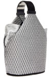 Silver Kit velvet-trimmed metallic woven bucket bag | Sale up to 70% off | THE OUTNET | BIENEN DAVIS | THE OUTNET