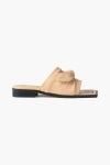 Beige Louisa knotted leather mules | WANDLER | THE OUTNET