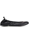 Black Appliquéd leather ballet flats | Sale up to 70% off | THE OUTNET | LOVE MOSCHINO | THE OUTNET