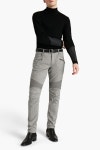 BALMAIN Slim-fit tapered houndstooth cotton pants | Sale up to 70% off | THE OUTNET